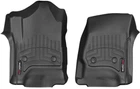 Автомобильные коврики в салон Weathertech на Chevrolet Silverado 14-18 передние черные Шевроле Сильверадо WT0025135