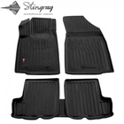 Автомобильные коврики в салон на Renault Sandero 1 07-12 5шт черные Stingray Рено Сандеро АМ0047096