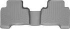 Автомобильные коврики в салон Weathertech на Suzuki Grand Vitara 05- 2-й ряд серые Сузуки Гранд Витара WT0024536