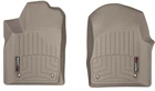 Автомобильные коврики в салон Weathertech на Dodge Durango 13-15 передние бежевые Додж Дюранго WT0012460