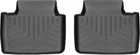 Автомобильные коврики в салон Weathertech на Porsche Panamera 17- 2-й ряд черные Порше Панамера WT0024507