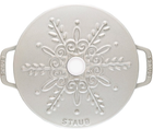 Каструля Staub Cocotte Snowflake 3.6 л (3272340045585) - зображення 4