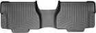 Автомобильные коврики в салон Weathertech на Toyota Sequoia 07- 2-й ряд черные Тойота Секвоя WT0014004