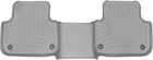 Автомобильные коврики в салон Weathertech на AUDI Q7 15- 2-й ряд серые Ауди Ку7 WT0011620