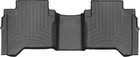 Автомобильные коврики в салон Weathertech на Toyota Hilux 15- 2-й ряд черные Тойота Хайлюкс WT0013852