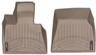 Автомобильные коврики в салон Weathertech на BMW X5 19- передние бежевые БМВ Х5 WT0024933