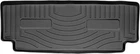 Автомобильные коврики в салон Weathertech на Jeep Commander 05-10 3-й ряд черные Джип Командер WT0024428