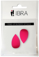 Zestaw gąbek do makijażu Ibra Makeup Beauty Blender mini Różowe 2 szt (5906395543373) - obraz 1