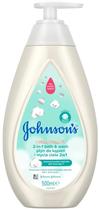 Płyn do kąpieli i mycia ciała Johnson & Johnson Johnson's Cotton Touch 2 w 1 500 ml (3574661428147) - obraz 1