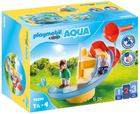 Wodna zjeżdżalnia Playmobil 1.2.3 Aqua z figurkami (4008789702708) - obraz 1