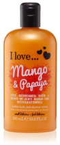 Krem pod prysznic i do kąpieli I Love Mango & Papaya 500 ml (5060217188088) - obraz 1