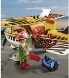 Zestaw figurek do zabawy Playmobil Air Stunt Show Tiger Propeller Plane (4008789709028) - obraz 6