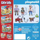 Zestaw do zabawy Playmobil City Life 70990 Dziadkowie z wnuczkiem (4008789709905) - obraz 2