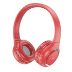 Бездротові Bluetooth наушники HOCO W41 Charm Bluetooth 5.3 Wireless Headphones Red