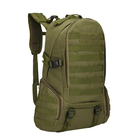 Тактичний штурмовий тактичний рюкзак Armour Tactical C30 Oxford 600D (з системою MOLLE) 30 літрів Олива - зображення 1