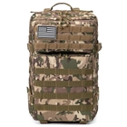 Тактический рюкзак Armour Tactical B1145 Oxford 900D (с системой MOLLE) 45 л Мультикам - изображение 3