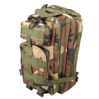 Тактичний штурмовий військовий рюкзак Armour Tactical М25 Oxford 600D (з системою MOLLE) 20-25 літрів Ліс - зображення 4