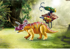 Ігровий набір фігурок Playmobil Dino Rise Triceratops (4008789712622) - зображення 5