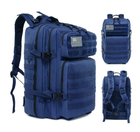 Тактичний рюкзак Armour Tactical B1145 Oxford 900D (з системою MOLLE) 45 л Синій - зображення 6