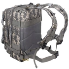 Тактический штурмовой военный рюкзак Armour Tactical B45 Oxford 600D (с системой MOLLE) 45 литров Серый пиксель - изображение 2