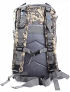 Тактический штурмовой военный рюкзак Armour Tactical М25 Oxford 600D (с системой MOLLE) 20-25 литров Серый пиксель - изображение 2