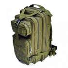 Тактический штурмовой военный рюкзак Armour Tactical М25 Oxford 600D (с системой MOLLE) 20-25 литров Олива - изображение 2
