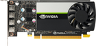 Відеокарта PNY PCI-Ex Quadro T1000 8GB GDDR6 (128bit) (1455/8000) (4 x miniDisplayPort) (VCNT1000-8GB-PB)