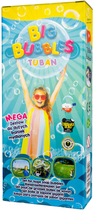 Zestaw do dużych baniek mydlanych Tuban Mega Koncentrat 1 l z akcesoriami (5901087034399) - obraz 1
