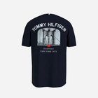 Koszulka męska Tommy Hilfiger MW0MW33697 2XL Granatowa (8720645695264) - obraz 6