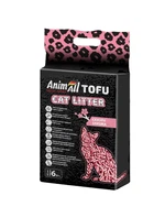 AnimAll Тофу с ароматом сакуры наполнитель туалетов для кошек, 2.6 кг, 6 л