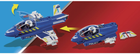Ігровий набір фігурок Playmobil City Action Поліцейський літак Погоня за дроном (4008789707802) - зображення 3