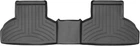 Автомобильные коврики в салон Weathertech на BMW X5 14-18 2-й ряд черные БМВ Х5 WT0011785