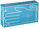 Rękawiczki medyczne Corysan Guantes De Vinilo Talla M 100 stz (8428166315189) - obraz 1