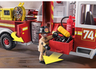 Zestaw figurek do zabawy Playmobil City Action Wóz strażacki z drabiną wieżową (4008789709356) - obraz 4