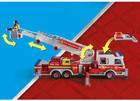 Zestaw figurek do zabawy Playmobil City Action Wóz strażacki z drabiną wieżową (4008789709356) - obraz 10