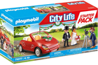 Zestaw figurek do zabawy Playmobil City Life Starter Pack Przyjęcie weselne (4008789710772) - obraz 1