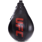 Груша пневматическая подвесная кожаная UFC Ultimate Kombat Pro Heroe 75098 Black