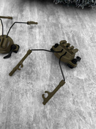 Адаптер для шолома OX Horn Headset Bracket для навушників Peltor Earmor Walkers (tan) кайот НР4385 - зображення 2