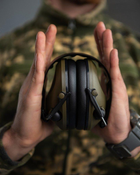Активні тактичні навушники Tactical 6S oliva П3-0! - зображення 4