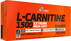 Жироспалювач Olimp L-Carnitine 1500 Extreme 120 капсул (5901330028847) - зображення 1