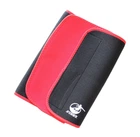Пояс для схуднення (пояс для фітнесу) Sunex (Санекс) 130см × 22.5см × 5мм чорний з червоним