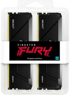 Pamięć RAM Kingston Fury DDR4-3600 16384MB PC4-28800 (Kit of 2x8192) Beast RGB 1Rx8 Black (KF436C17BB2AK2/16) - obraz 7