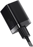 Мережевий зарядний пристрій Baseus Super Si Pro Quick Charger Type-C+USB 30W EU Black (CCSUPP-E01) - зображення 2