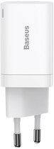 Зарядний пристрій Baseus Super Si Pro Quick Charger USB+Type-C 30W QC3.0+PD3.0 White (CCSUPP-E02) - зображення 2