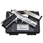 Сигнальный стартовый пистолет Kuzey 911 Chrome Engraved с дополнительным магазином + пачка патронов Ozkursan 9мм - изображение 3