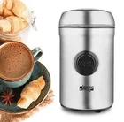 Кофемолка электрическая DSP KA-3045 для кофейных зерен металлический корпус