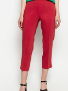 Spodnie slim fit damskie Deni Cler Milano W-Dc-5217-0F-E1-30-1 38 Czerwone (3300000727929) - obraz 1