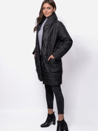Куртка демісезонна подовжена жіноча MODAGI A26 S/M Чорна (5904996500870) - зображення 4