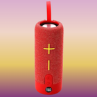 Портативная Bluetooth колонка TG619C FM-радио USB/TF с ремешком Red