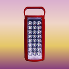 Переносний акумуляторний ліхтар Almina 2606L з функцією Power bank 2 режими 24 LED Червоний